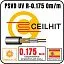 кабель резистивный на отрез ceilhit psvd uv r-0.175 om/m Mos-Obogrev.ru Кабель резистивный на отрез Ceilhit PSVD UV R-0.175 Om/m Mos-Obogrev.ru