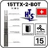 Саморегулирующийся кабель 15TTХ-2-BОТ Mos-Obogrev.ru