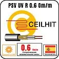 Ceilhit PSV UV R-0.6 Om/m Кабель греющий одножильный резистивный на отрез Mos-Obogrev.ru