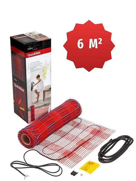 Греющий мат Raychem QuickNet (160 Вт/м2), R-QN-P-6,0M2/T0 Mos-Obogrev.ru