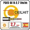 Кабель резистивный на отрез Ceilhit PSVD UV R-2.7 Om/m Mos-Obogrev.ru