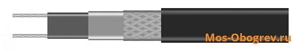 Саморегулирующийся греющий кабель 31VC2-F Mos-Obogrev.ru