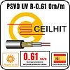 Кабель резистивный на отрез Ceilhit PSVD UV R-0.61 Om/m Mos-Obogrev.ru