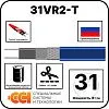Саморегулирующаяся нагревательная лента 31VR2-T Mos-Obogrev.ru