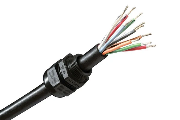 Ввод для небронированного кабеля, пластик М25 V-TEC EX Mos-Obogrev.ru